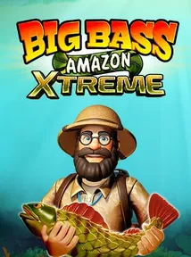 Big Bass Amazon Xtreme Big Bass Amazon Xtreme game cover in the Kinbet lobby